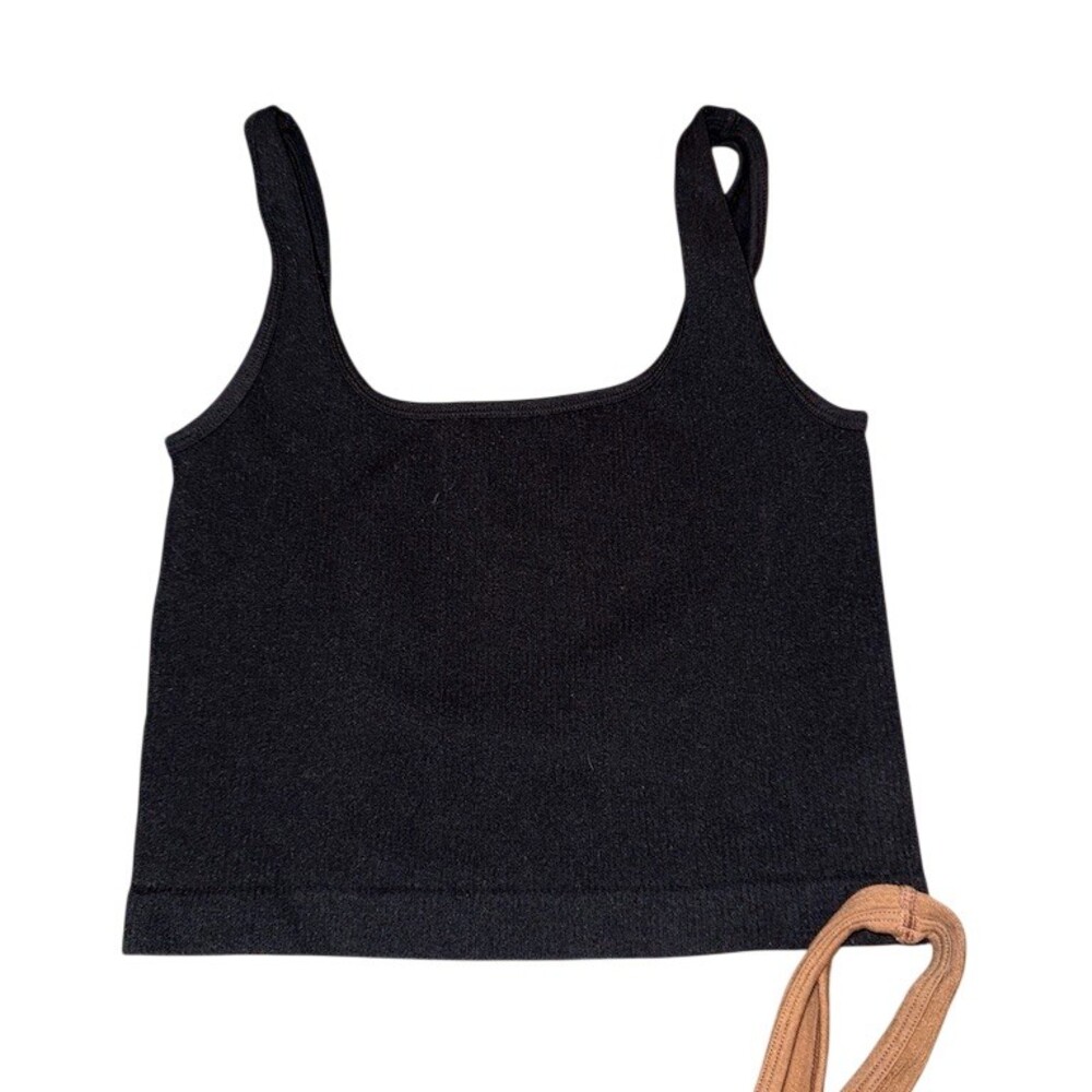 Tank Tops Womens Size S Set of 3 Square Neck Cropped - Picture 6 of 8